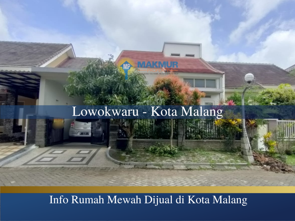 Rumah mewah permata jingga, jual rumah di permata jingga kota malang, rumah dekat kampus, rumah siap huni, makmur property