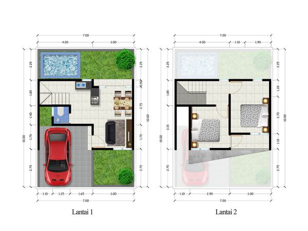 Desain Dalam De Villa Butterfly Blok A revvv 2