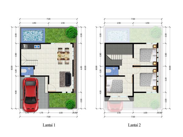 Desain Dalam De Villa Butterfly Blok C rev 3